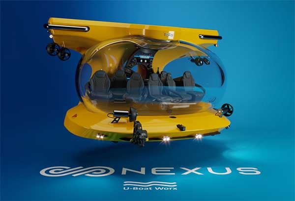 U-Boat Worx launches 9-person Luxury Submarine NEXUS